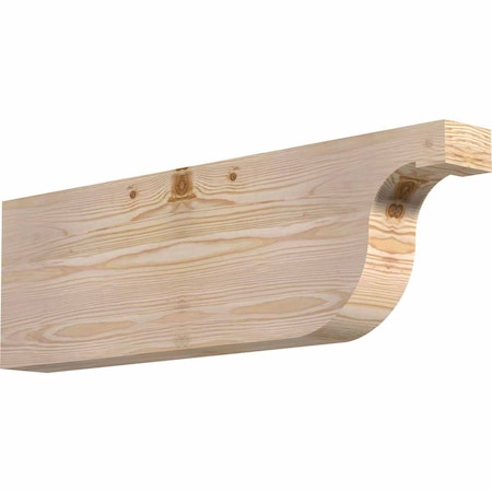 Ekena Millwork Del Monte Smooth Rafter Tail, Douglas Fir, 3 1/2"W x 10"H x 32"L RFT04X10X32DEL00SDF